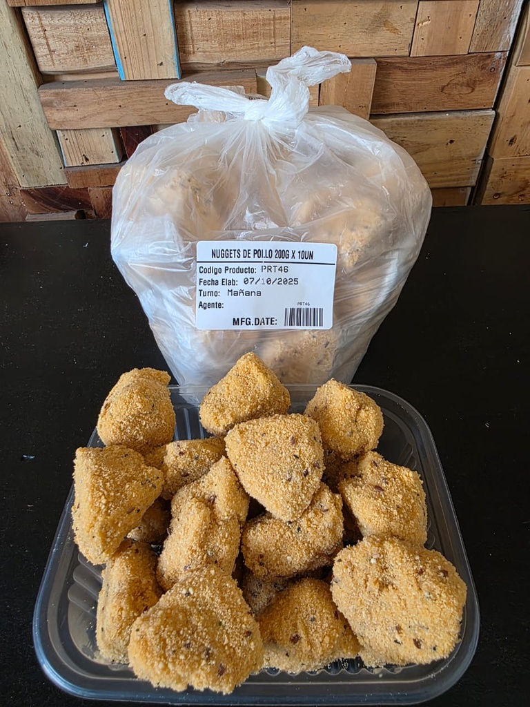 NUGGETS DE POLLO 200GX10UN 